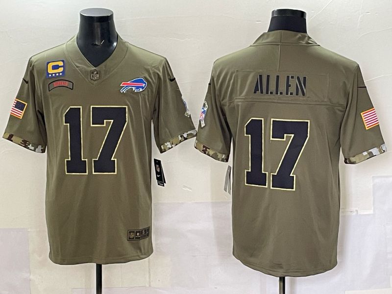 Men 2025 Buffalo Bills #17 Allen Green Nike Limited NFL Jersey 003